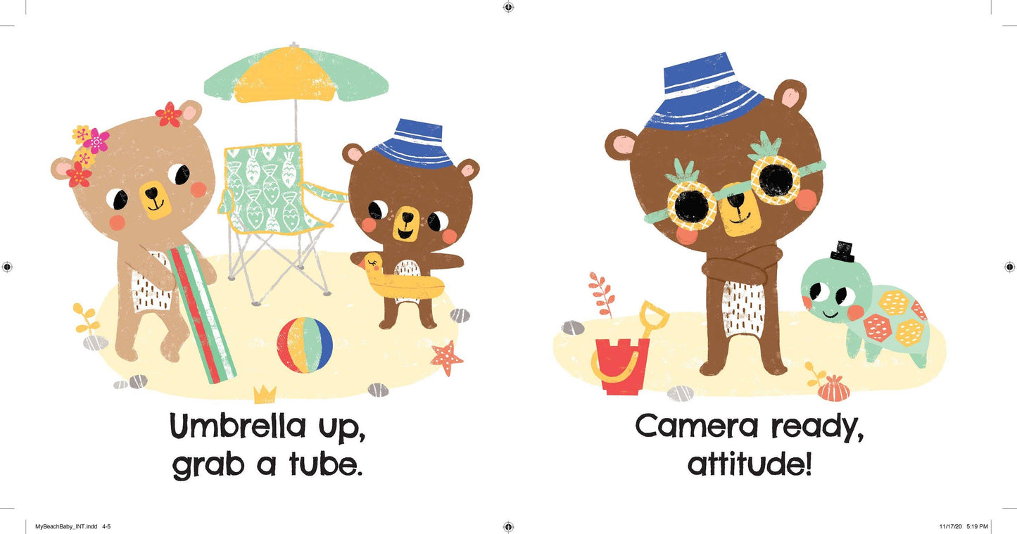 My Beach Baby Board Book