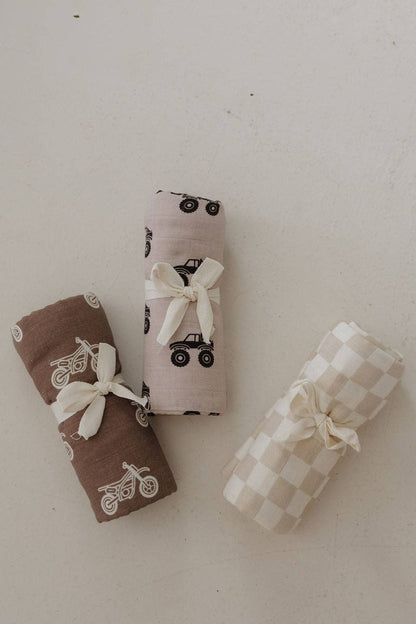 Muslin Swaddle | Monster Truck