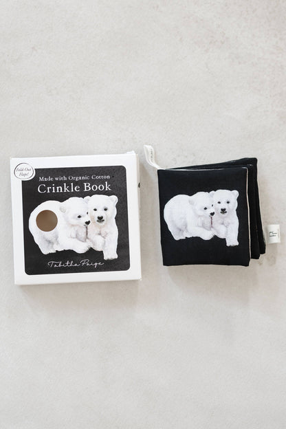 Crinkle Book Made with ORGANIC Cotton