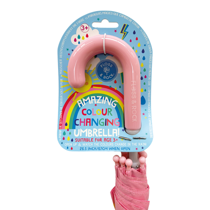 Rainbow Fairy Transparent Color Changing Umbrella