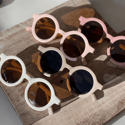 Recycled Plastic Sunglasses in Fawn