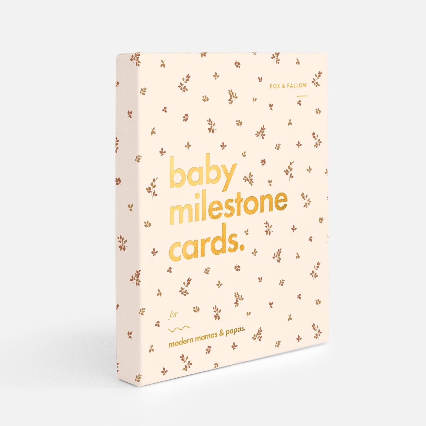 Baby Milestone Cards - Broderie