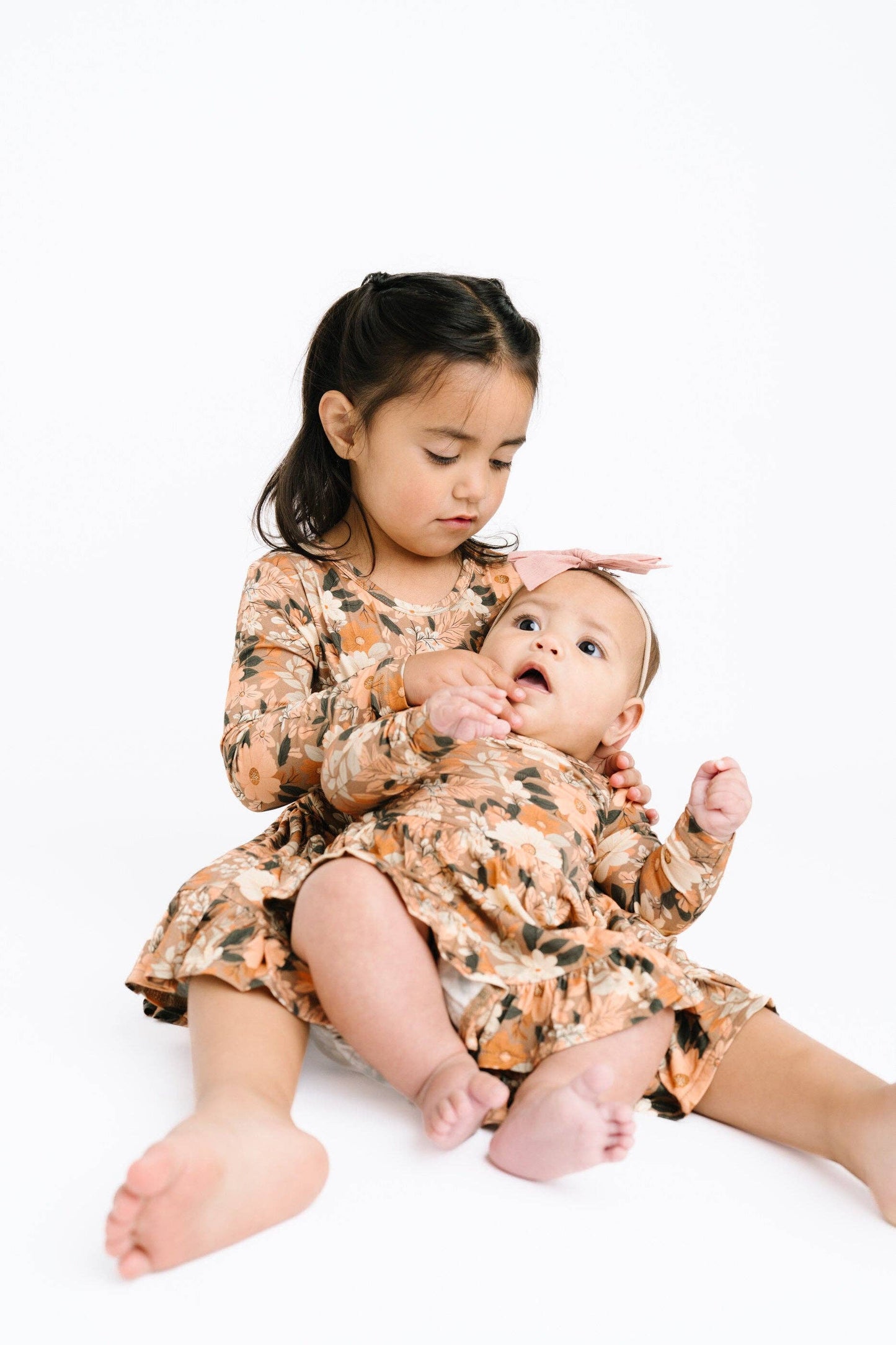 Autumn Bloom Bamboo Twirl Dress