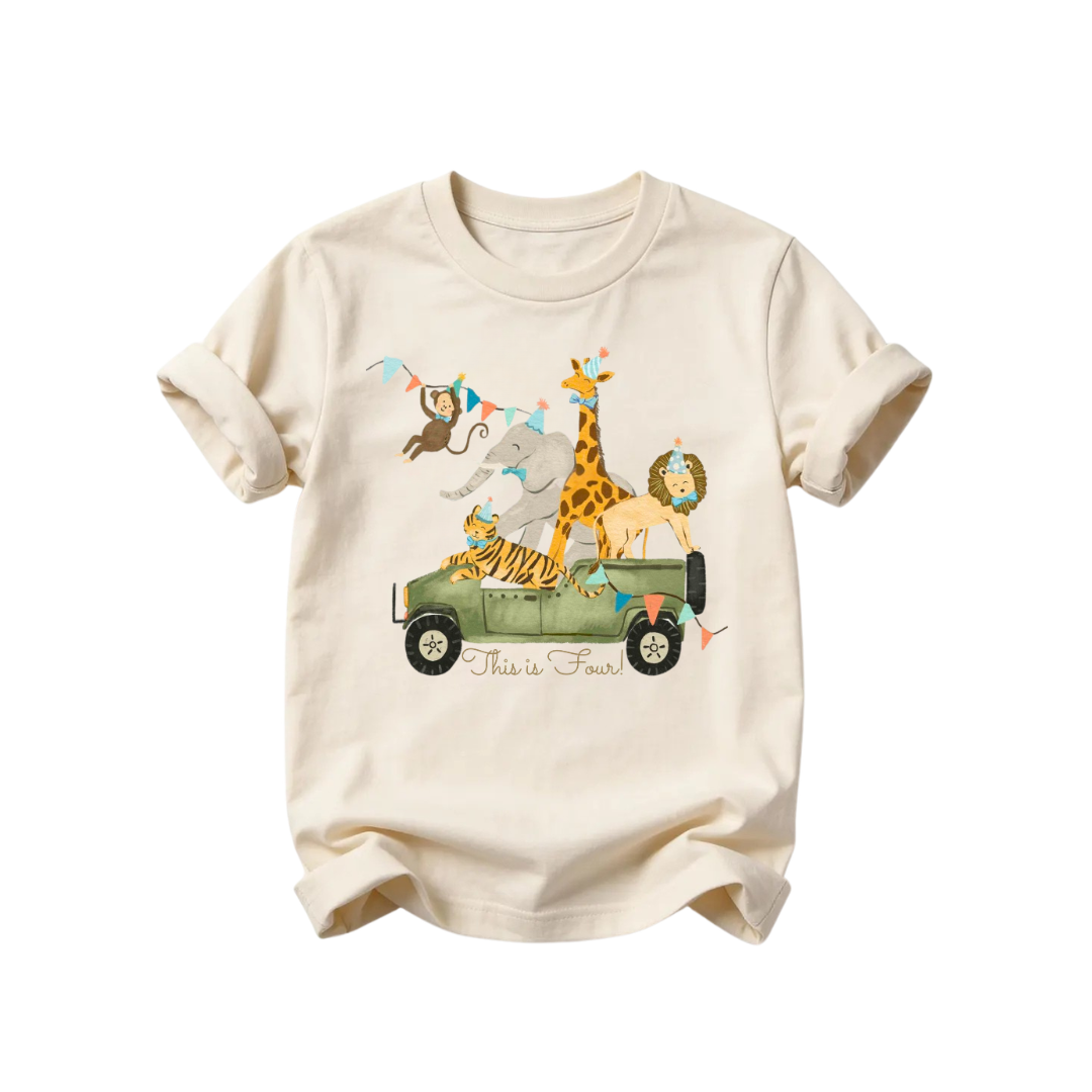 Party Animals Birthday Tee