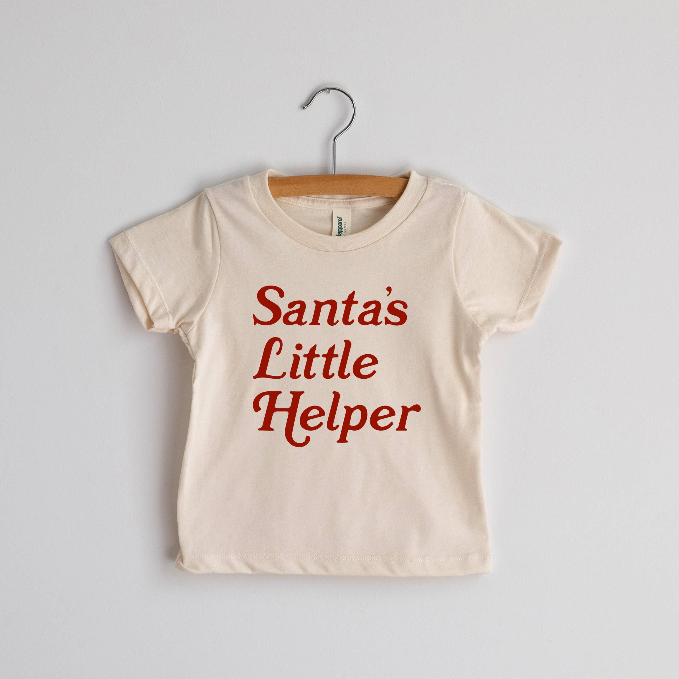 Eco Kids Sweatshirt in Organic Cotton & hot Recycled Polyester - Santa's Little Helper