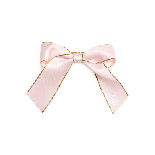 Blush Coquette Bow Hair Clip