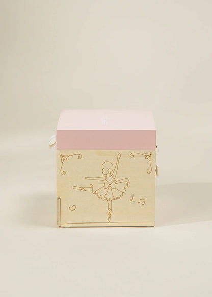 Wooden Musical Souvenir Box - Ballerina