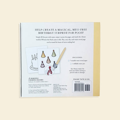 Pooh's Birthday Surprise water reveal book - view 5