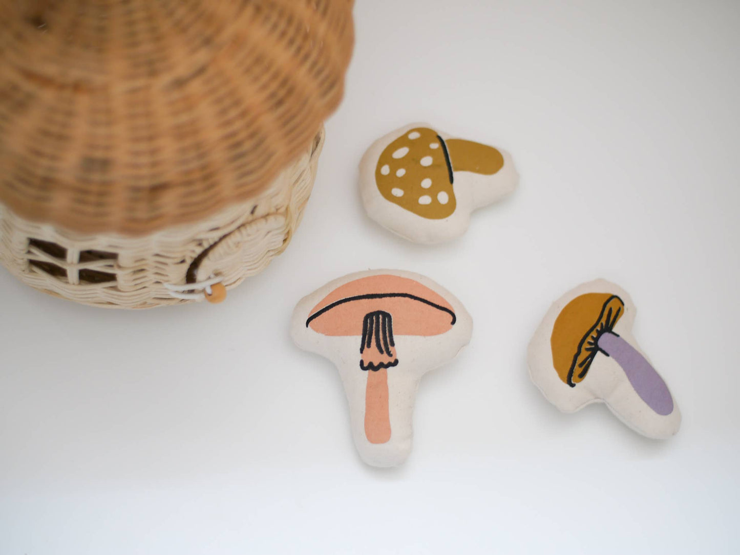 Mini Mushroom Basket