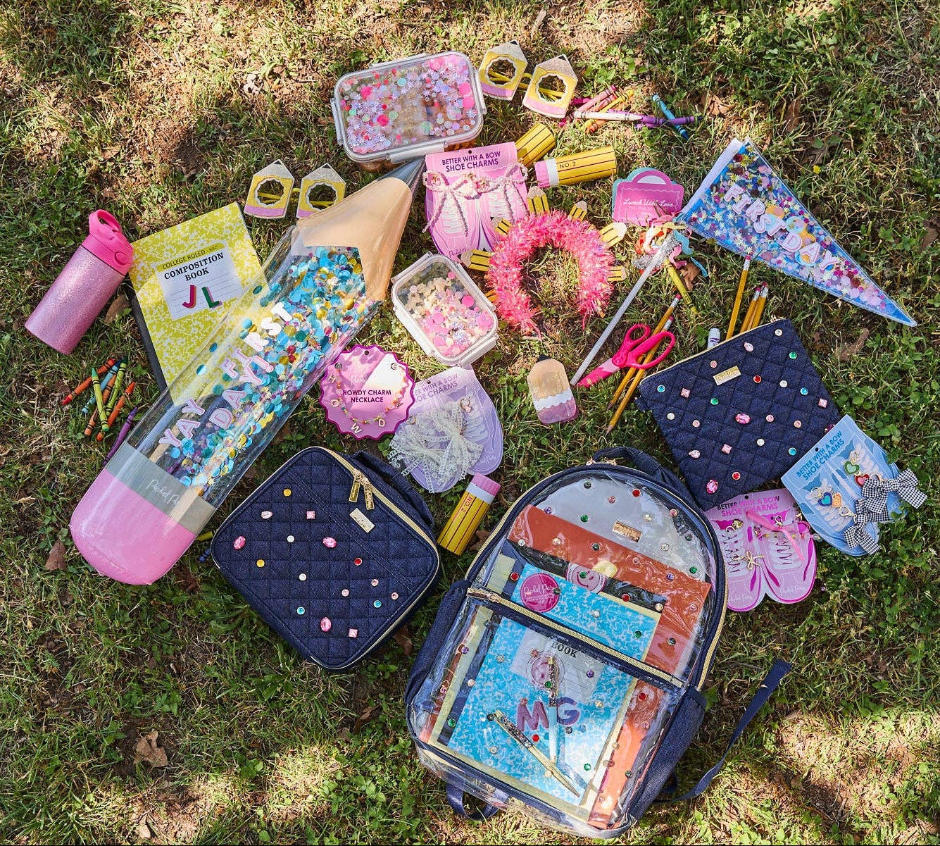 Denim and Gems Insulated Lunch Box