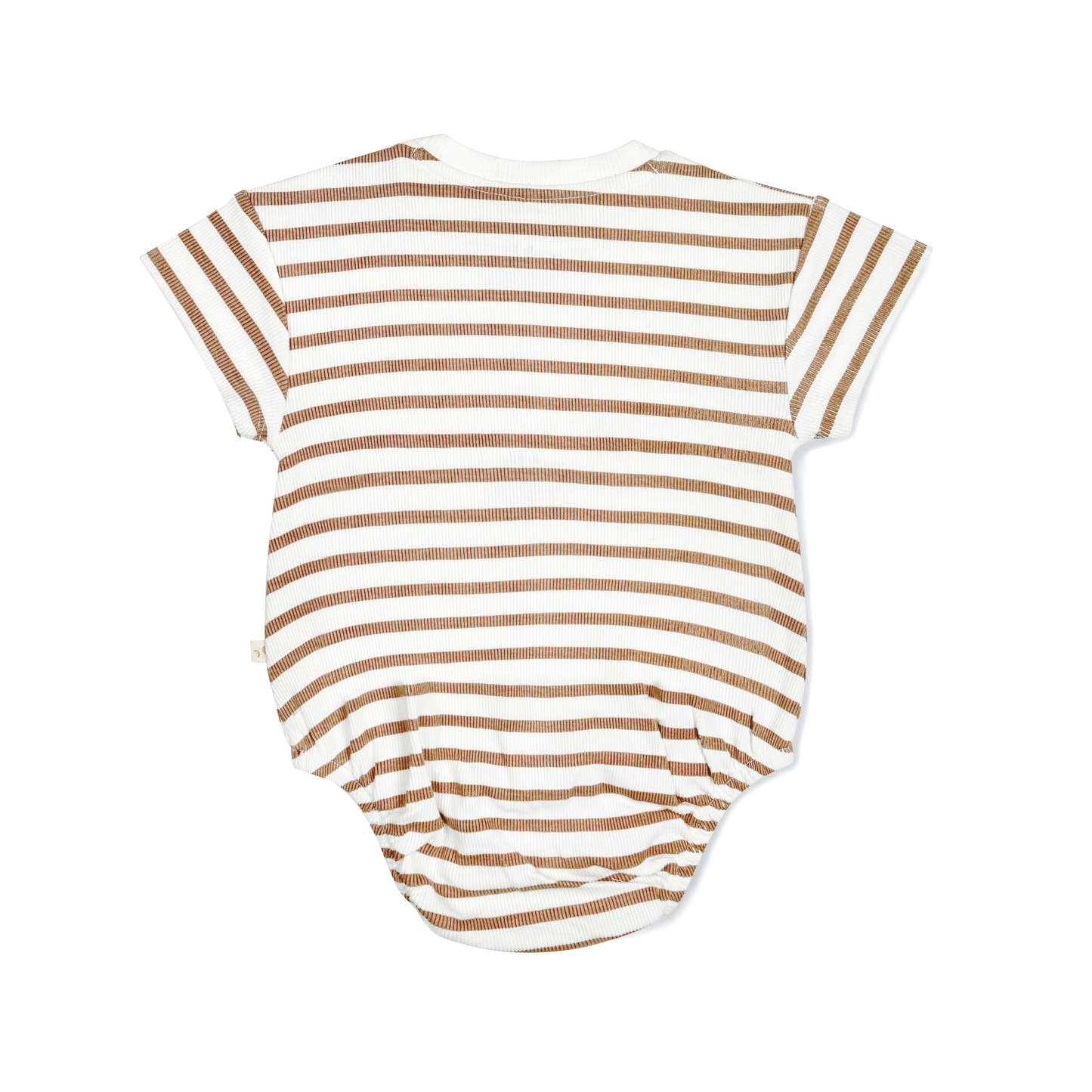 Organic Bubble Romper - Stripes