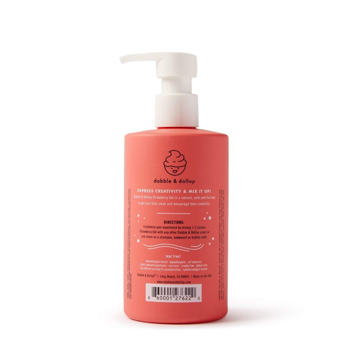 All-Natural Strawberry Shampoo, Body Wash & Bubbles