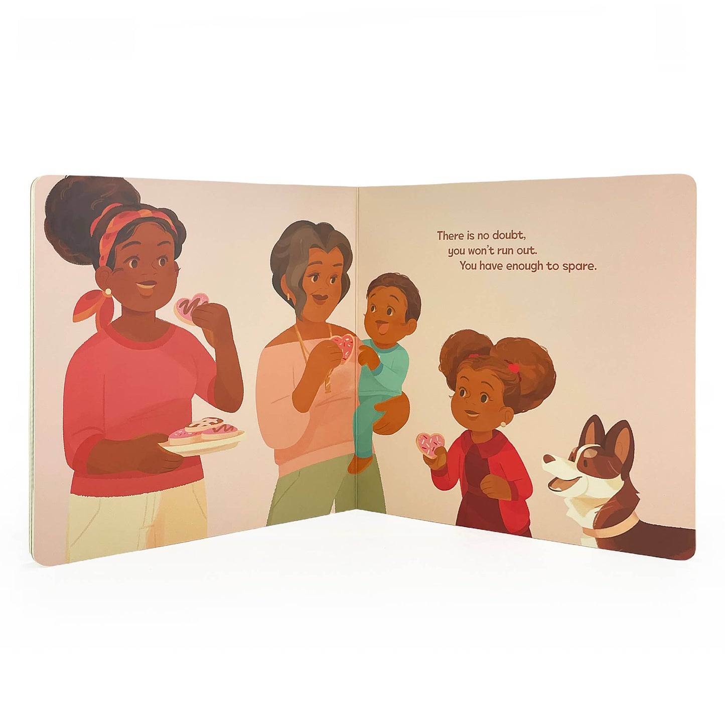 Brown Sugar Baby Sweetest Love Keepsake Board Book