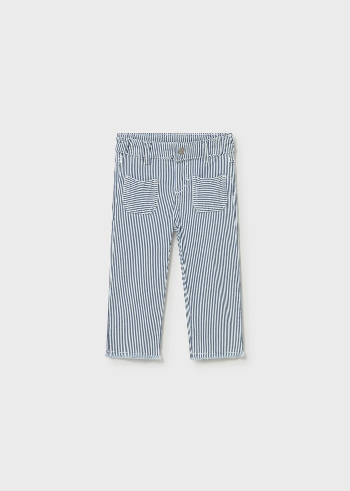 Blue Stripe Twill Pants
