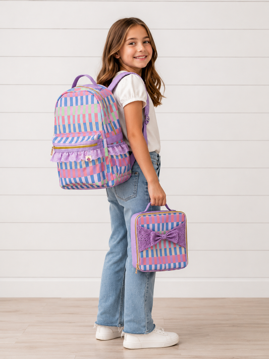 Bree Toddler Backpack - Sugar Check
