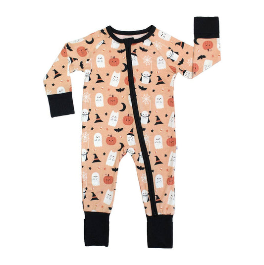 Boo-Tastic Glow-in-the-Dark Halloween Bamboo Zippy Pajamas