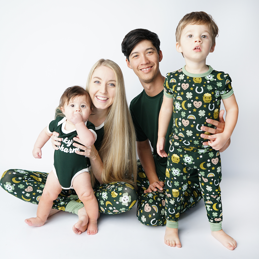 lucky charms bamboo pajamas Lucky Charm St. Patrick's Day Bamboo Pajama Set 8K