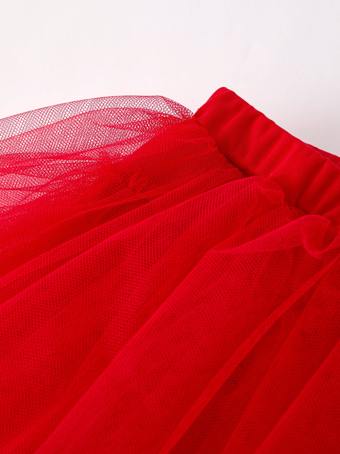 Red Tulle Skirt