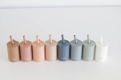 The Saturday Baby Silicone Straw Cup