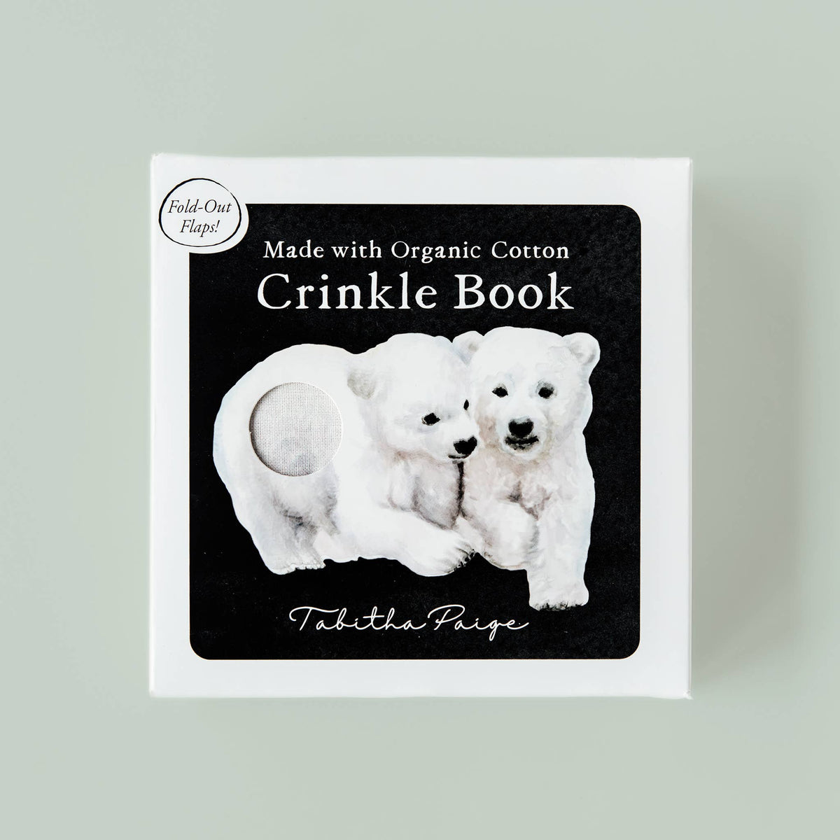Organic cotton baby crinkle book - view 4