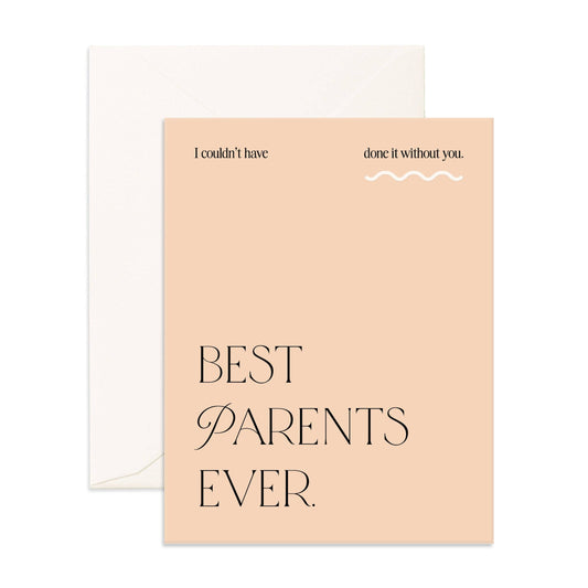 Best Parents Ever Greeting Card