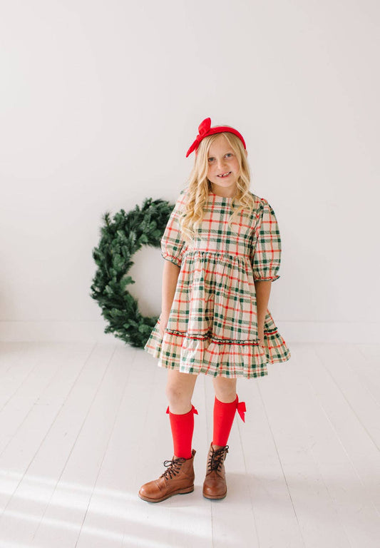 Kiki Dress in Classic Plaid