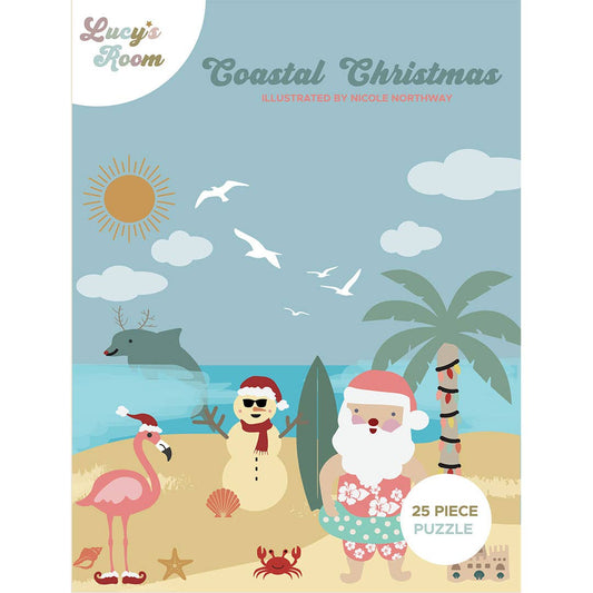 Coastal Christmas Holiday Puzzle Toy