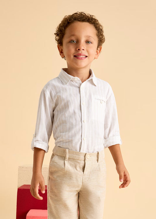 Long Sleeve Linen Shirt