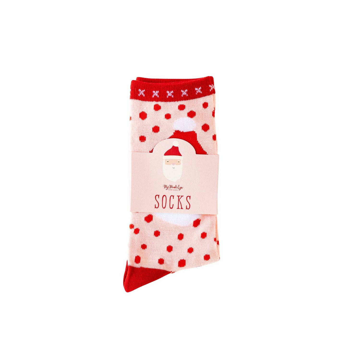 Whimsy Santa Head Socks