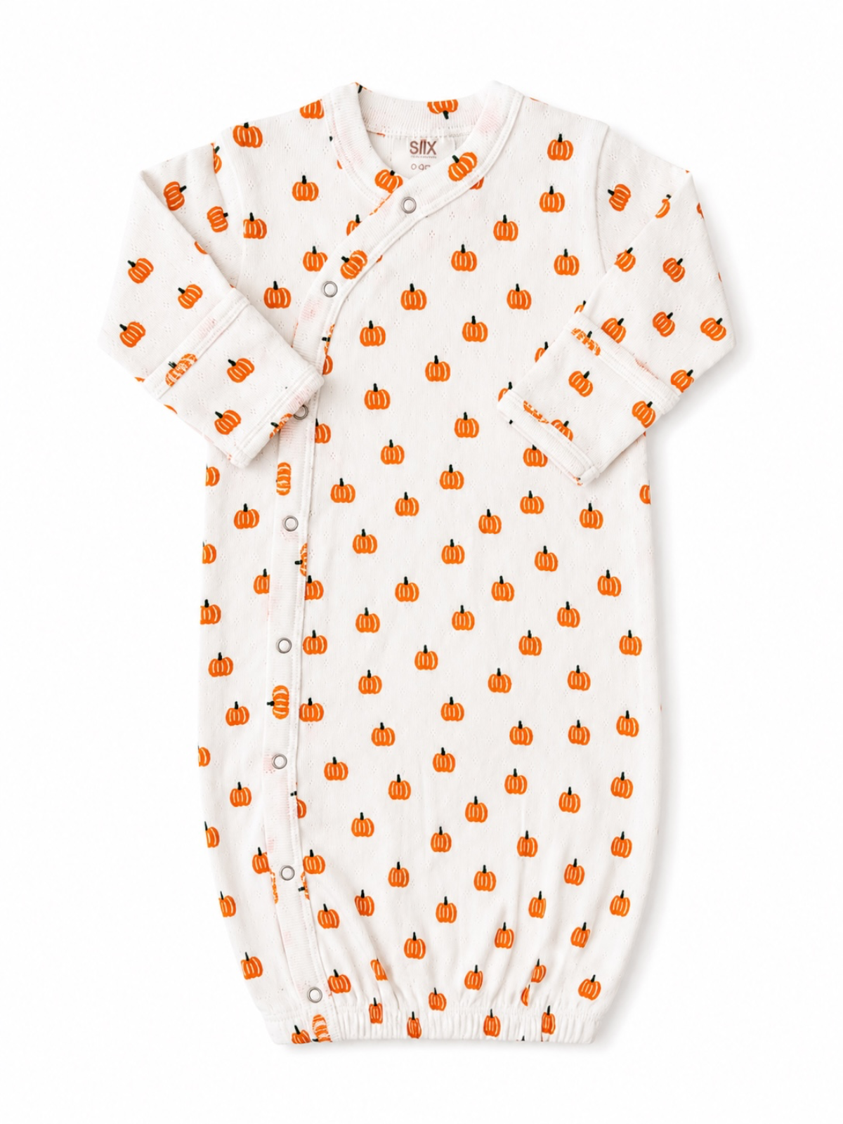 Pumpkin / Organic Pointelle Gown