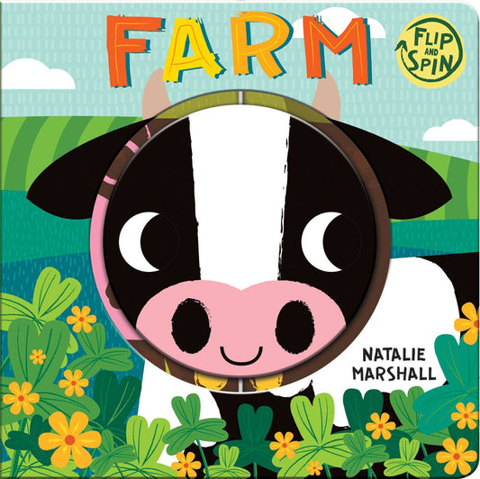 Farm: Interactive Board Book with Spinner