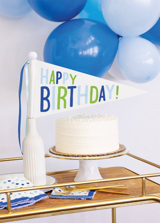 Happy Birthday Felt Pennant Banner