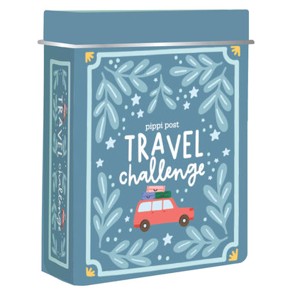 Travel Challenge Game - Deck of Cards + Storage Tin
