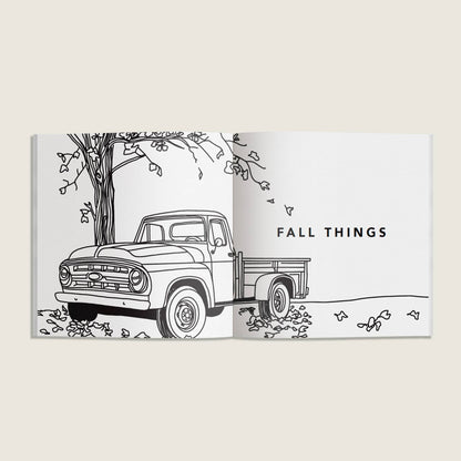 Fall Things: How to Draw Books for Kids with Pumpkins, Scarecrows, Turkeys and More