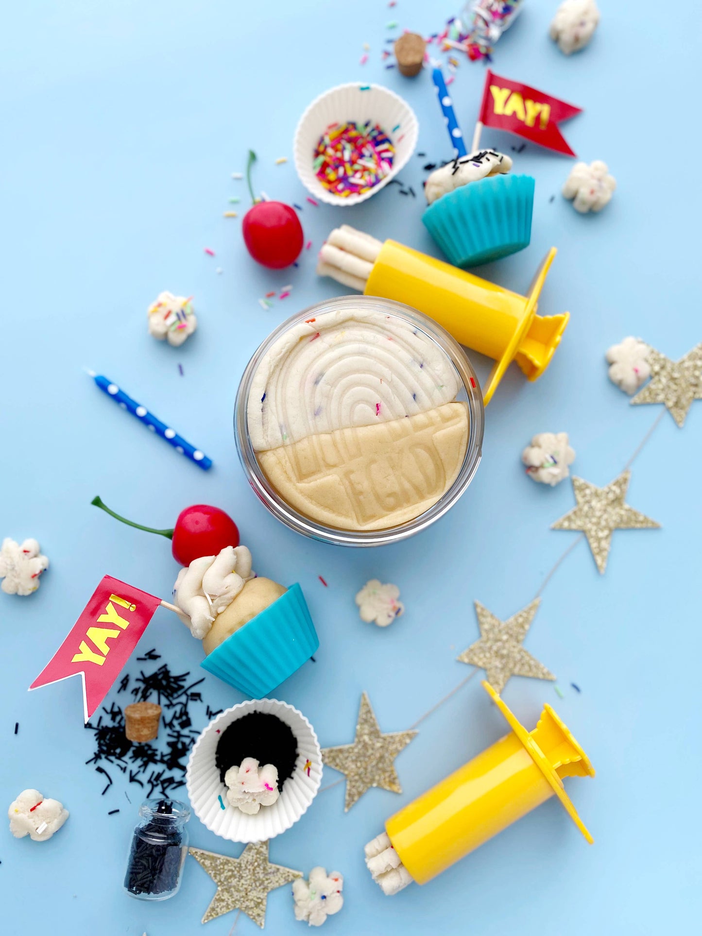 Cupcake Sensory KidDough Play Kit