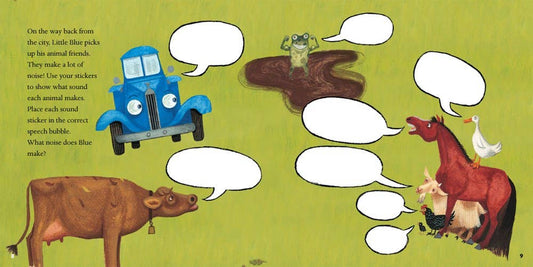 Little Blue Truck Farm Sticker Fun!, view 2