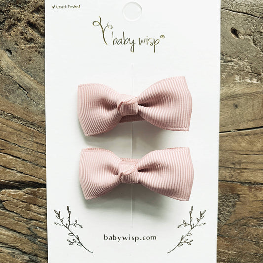 Diya Bow Alligator Hair Pigtail Clip Set of 2