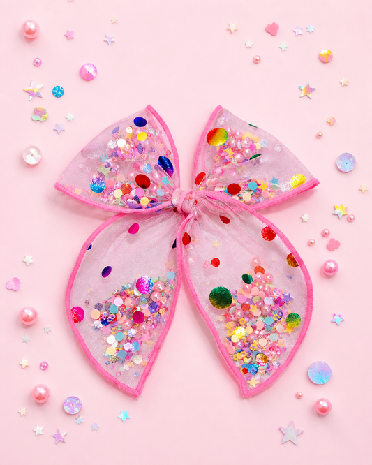 Mesh Shaker Bow - Hair Party