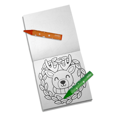 Carry-Along Coloring Book Set - Frosty Fun - view 4