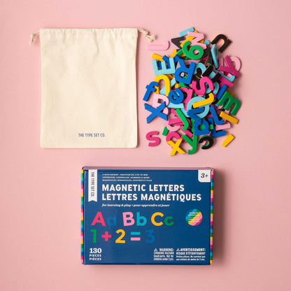2" 130pc Rainbow Adventure Magnetic Letters