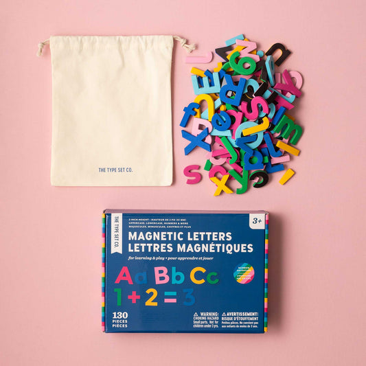 2" 130pc Rainbow Adventure Magnetic Letters