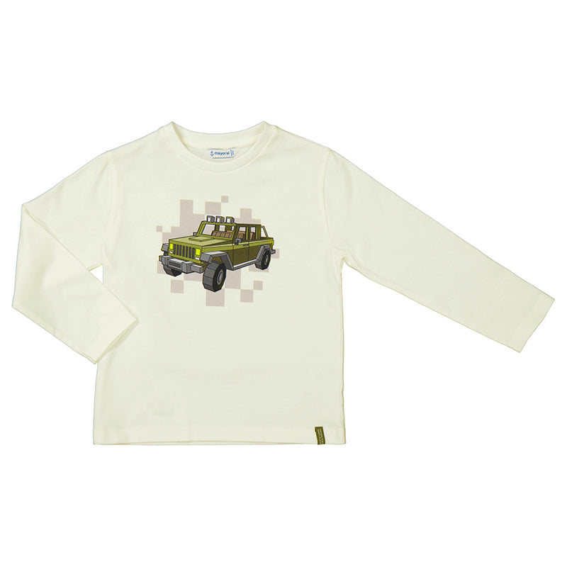 Car shirt for boys