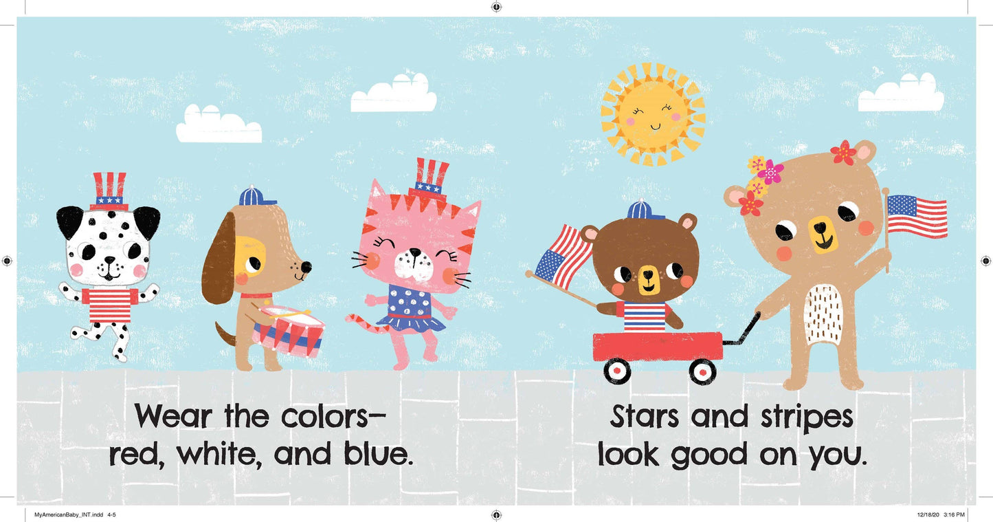 My American Baby - Board Book
