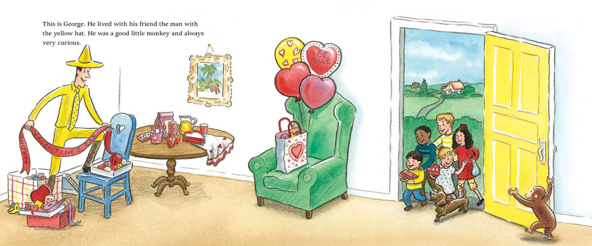 Happy Valentine's Day, Curious George! by H. A. Rey - view 3