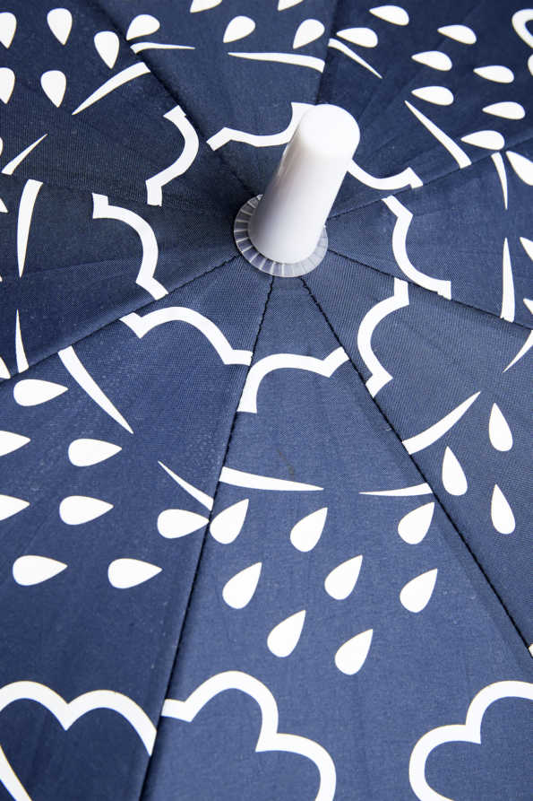 Colour-Revealing Kids Umbrella in Navy