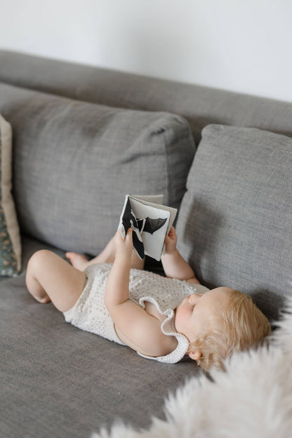Crinkle Book Made with ORGANIC Cotton