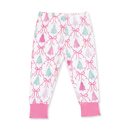Bow Trellis Tree - Long Sleeve Loungewear Set, view 2