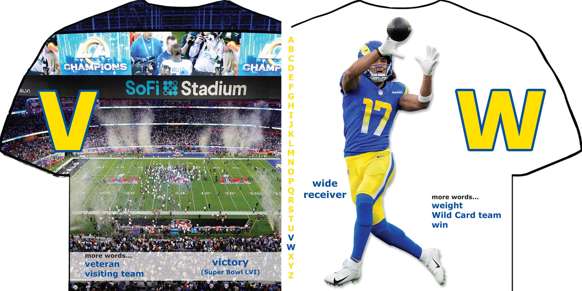 Los Angeles Rams ABC board book - view 4