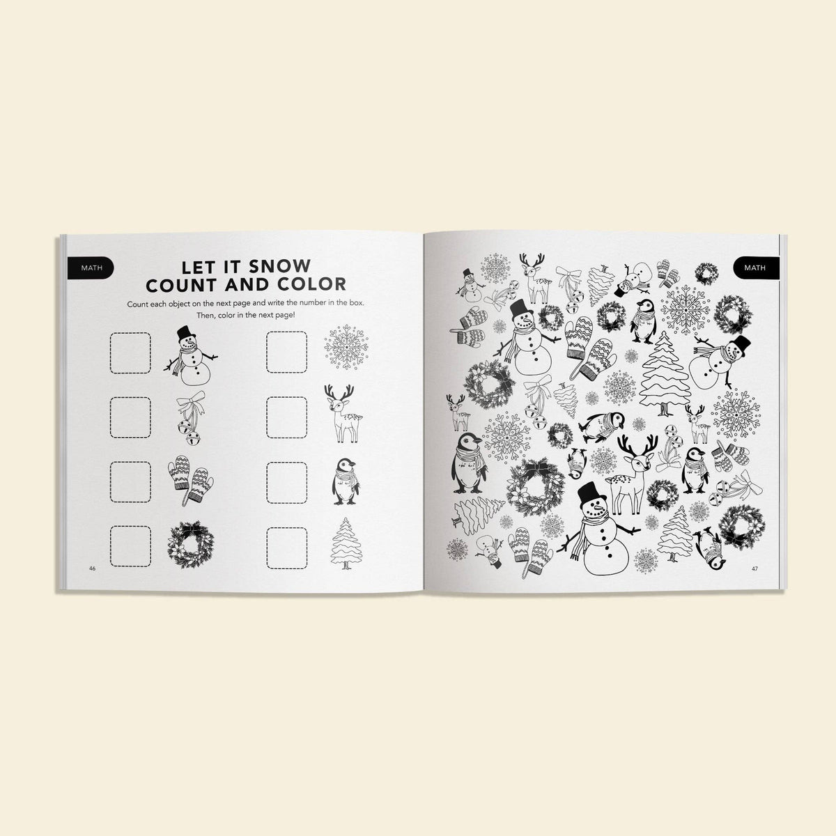 Christmas Activities: A Holiday Activity Book for Kids