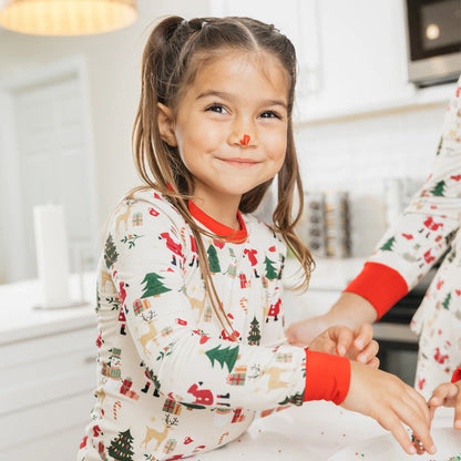 Cozy Christmas Bamboo Pajama Set